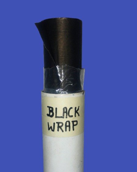 280 Black Aluminum Wrap